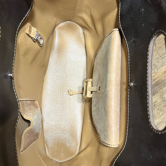 Saddleback Leather Large Tote-EUC - Picture 5 of 8